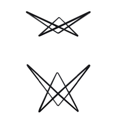 Alzata per buffet antiscivolo Star